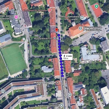 Stylische Naehe Stadthalle Mit Balkon * Graz